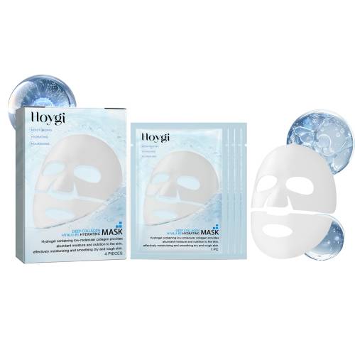 Hoygi Kollagen B5 Fuktgivande Ansiktsmask (Box Set) – Återfuktning och Porrengöring