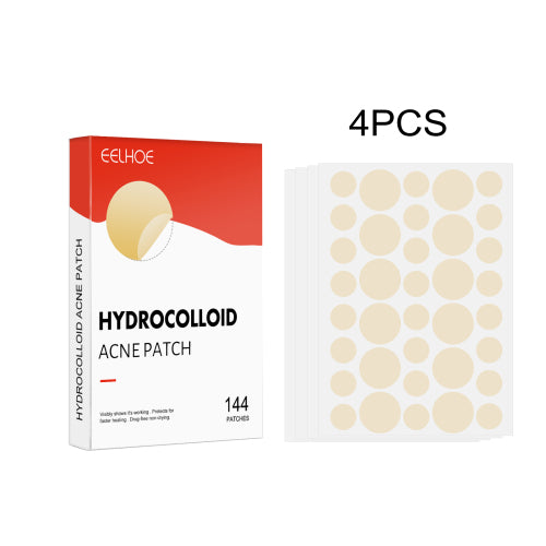 EELHOE Hydrocolloid Acne Patch – Osynliga Finnesplåster 144 st